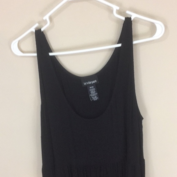 Lane Bryant Black Tank Sleeveless Maxi Dress Size 18/20 - Picture 2 of 12